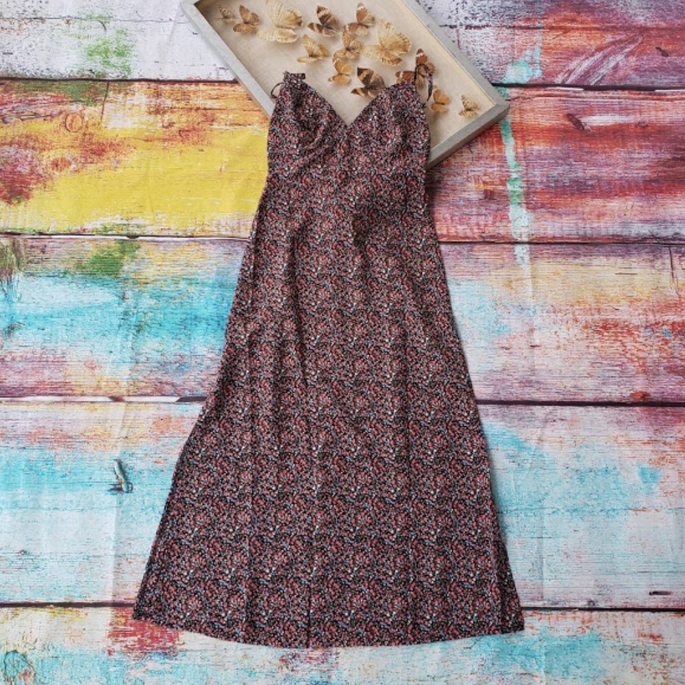 Princess Polly Floral Sleeveless Midi Slip Dress 2